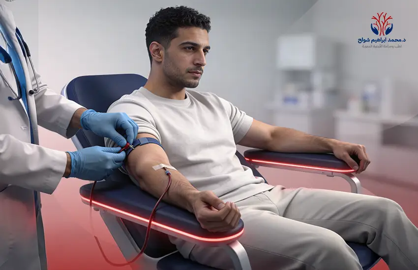 تركيب-الوصلة-الوريدية-الشريانية-لمرضى-غسيل-الكلى الوصلة الوريدية الشريانية لمرضى غسيل الكلى