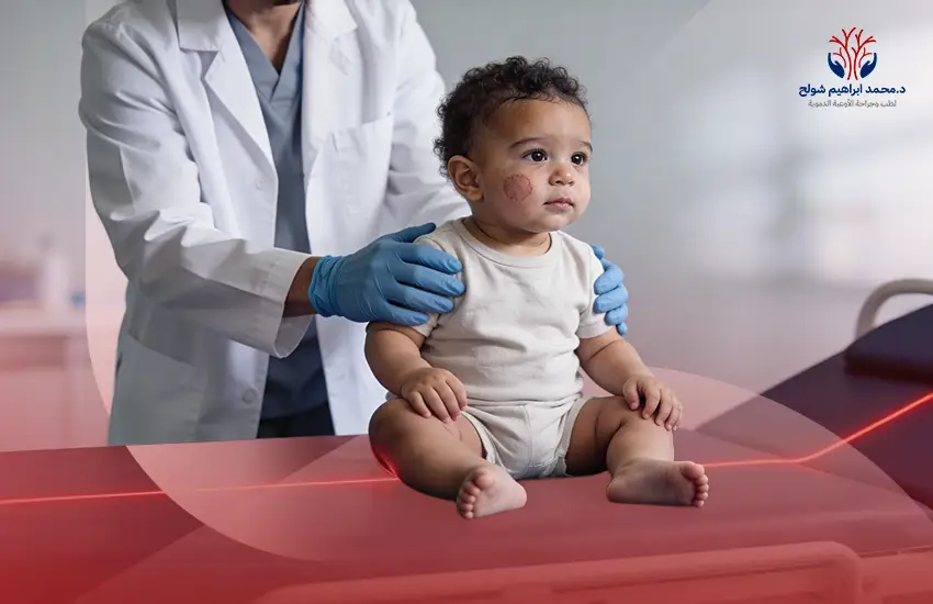 علاج-الوحمة-الدموية علاج الوحمة الدموية