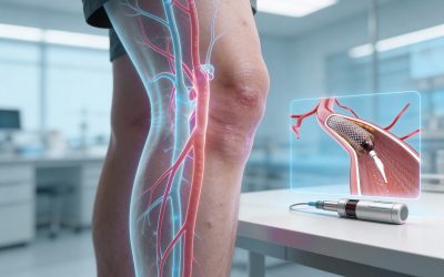 علاج انسداد الأوردة العميقة باستخدام القسطرة