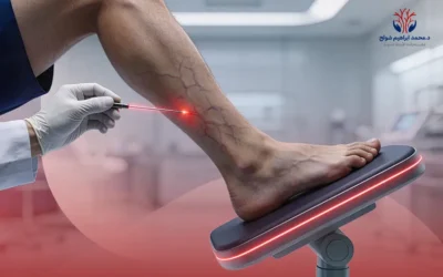 علاج دوالي الساقين بالليزر