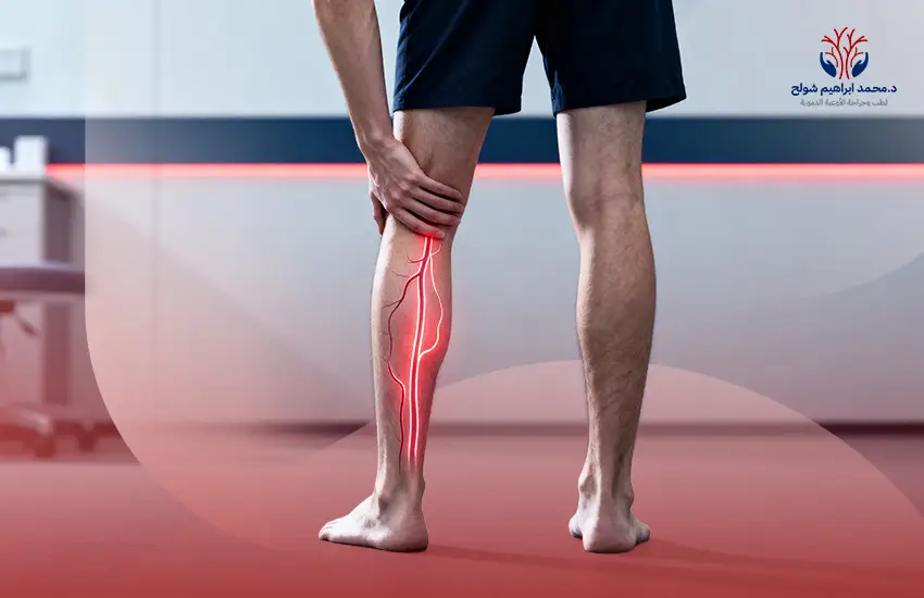 أعراض جلطة الساقين