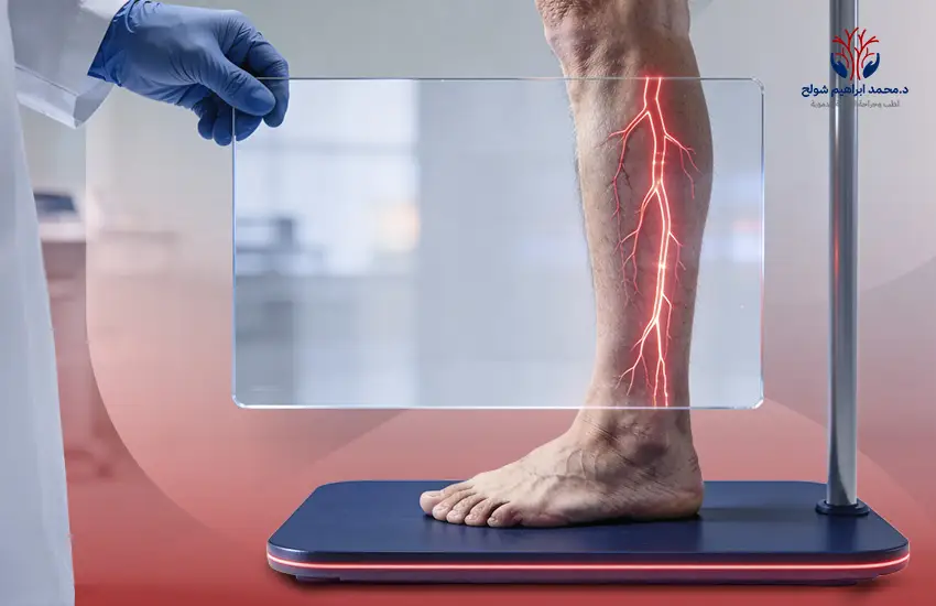 علاج جلطة الساق