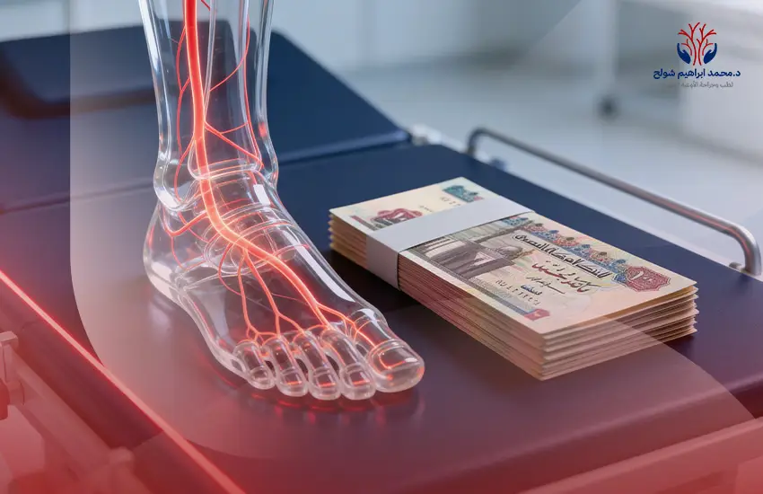 تكلفة-عملية-تسليك-شرايين-القدم قد يتوقع البعض عند البحث عن تكلفة عملية تسليك شرايين القدم، وجود سعر ثابت ينطبق على جميع الحالات، لكن الواقع مختلف. فتكلفة العلاج ليست ثابتة وترتبط بعدة عوامل طبية وفنية تجعل التكلفة تتفاوت تفاوتًا كبيرًا من مريضًا لآخر، فما أسباب هذا التفاوت؟ وكيف تختار أفضل طبيب لتسليك شرايين القدم؟ تابع القراء لمعرفة الإجابة. لماذا تختلف تكلفة عملية تسليك شرايين القدم من مريض لآخر؟ يرجع اختلاف تكلفة عملية تسليك شرايين القدم إلى أنها لا تجرى بالطريقة نفسها، وذلك لعدة عوامل، أهمها: درجة انسداد الشريان تعد شدة الانسداد من أهم العوامل المؤثرة في تكلفة العلاج، فالحالات البسيطة قد تحتاج إلى تدخل محدود، بينما تتطلب الحالات المتقدمة إجراءات أكثر تعقيدًا لاستعادة تدفق الدم. بالإضافة إلى أن علاج الانسدادات الطويلة أو المتعددة يختلف عن علاج الانسداد الموجود في جزء صغير من الشريان. عدد الشرايين المصابة قد يقتصر الانسداد على شريان واحد فقط، وقد يمتد إلى أكثر من شريان في الساق أو القدم، وكلما زاد عدد الشرايين التي تحتاج إلى علاج، زادت الإجراءات المطلوبة في أثناء التدخل العلاجي، وهو ما يؤثر في تكلفة عملية قسطرة شرايين القدم. مكان الانسداد داخل الشرايين يختلف التعامل الطبي مع الانسداد وفق موقعه، فبعض الانسدادات تكون في الشرايين الكبيرة أعلى الساق، بينما تظهر حالات أخرى في الشرايين الدقيقة أسفل الركبة أو داخل القدم، وهو ما قد يتطلب تقنيات وأدوات مختلفة خلال العلاج. نوع الإجراء المستخدم في العلاج توجد أكثر من وسيلة لعلاج انسداد شرايين القدم وتختلف تكلفتها نظرًا لاختلاف الأدوات والتجهيزات المستخدمة، وتشمل أنواعها: القسطرة العلاجية. توسيع الشريان بالبالون. تركيب الدعامات. استخدام أجهزة إزالة التكلسات أو الجلطات. جراحات تحويل مسار الشرايين في بعض الحالات. الحاجة إلى تركيب دعامة لا تحتاج جميع حالات تسليك الشرايين إلى دعامة، لكن في بعض الحالات يرى الطبيب أن تركيب دعامة يساعد على الحفاظ على اتساع الشريان وتحسين تدفق الدم. وعندما تستدعي الحالة استخدام دعامة أو أكثر، فإن ذلك يعد أحد العوامل المؤثرة في التكلفة النهائية للعلاج. وجود تكلسات داخل الشرايين تؤثر التكلسات الشديدة في طريقة العلاج، خاصةً لدى مرضى السكري وكبار السن. وقد تتطلب هذه الحالات استخدام تقنيات إضافية للتعامل مع التكلسات قبل استكمال عملية التسليك، ما يجعل الخطة العلاجية مختلفة عن الحالات الأقل تعقيدًا. خبرة الطبيب أهم العوامل التي تؤثر في تكلفة عملية تسليك شرايين القدم يحتاج علاج انسداد شرايين القدم طبيب ذا خبرة كبيرة لتشخيص الحالة وتحديد مكان الانسداد ودرجته بدقة، لأن هذه المعلومات تؤثر في اختيار طريقة العلاج المناسبة، ومن ثم كلما زادت خبرة الطبيب، ارتفعت أتعابه، وزادت تكلفة عملية تسليك شرايين القدم. ويمتلك د. محمد شولح -أفضل دكتور جراحة أوعية دموية في مصر-خبرة متخصصة في تشخيص وعلاج أمراض الأوعية الدموية والشرايين الطرفية، إذ يمتاز بكونه: يشغل منصب استشاري جراحة الأوعية الدموية والقدم السكري. يحمل درجة الدكتوراة في جراحة الأوعية الدموية من جامعة القاهرة. يعد زميل الكلية الملكية للجراحين بإنجلترا. وتشمل خبرته العملية: القسطرة التداخلية الطرفية. علاج انسداد شرايين الساقين والقدمين. علاج الدوالي باستخدام الليزر، والتردد الحراري، وتقنية الكلاكس. بالإضافة إلى أن تكلفة الكشف تشمل فحص الدوبلر، لتقييم الدورة الدموية وتحديد تفاصيل الحالة منذ الزيارة الأولى، تمهيدًا لاختيار الإجراء العلاجي المناسب لكل مريض. الأسئلة الشائعة هناك بعض الأسئلة الشائعة عن عملية تسليك شرايين القدم، وسوف نجيب عن أبرزها فيما يلي: كم تستغرق عملية تسليك شرايين القدم؟ تختلف مدة عملية تسليك شرايين القدم وفق عدة أمور منها درجة الانسداد وعدد الشرايين المصابة ونوع الإجراء المستخدم في العلاج، وقد تستغرق العملية وقتًا أطول في الحالات المعقدة التي تتضمن انسدادات متعددة أو تكلسات شديدة. هل عملية تسليك شرايين القدم خطيرة؟ تعد عملية تسليك شرايين القدم من الإجراءات الآمنة المستخدمة لعلاج ضعف الدورة الدموية الناتج عن انسداد الشرايين، ومثل أي إجراء جراحي قد تحمل الجراحة احتمالية حدوث بعض المضاعفات، وترتبط درجة الخطورة بما يلي: الحالة الصحية للمريض. درجة الانسداد. الأمراض المصاحبة. ما هي علامات عدم وصول الدم إلى القدم؟ قد تظهر أعراض جلطة الساقين عند ضعف وصول الدم إلى القدم، ومنها الشعور بالألم في أثناء المشي، أو برودة القدم مقارنةً بالطرف الآخر، أو تغير لون الجلد، أو بطء التئام الجروح. وفي الأخير، في أغلب الحالات لا يمكن تحديد تكلفة جراحة علاج انسداد الشرايين الطرفية قبل تقييم الحالة طبيًا وإجراء الفحوصات اللازمة، للحصول على نتائج الكشف والأشعة ومعرفة مدى تعقيد الانسداد. فسارع الآن بحجز موعدك مع د. محمد شولح إن كنت تعاني أعراض انسداد شرايين الساق، وترغب في معرفة تكلفة عملية تسليك شرايين القدم لحالتك تحديدًا. تكلفة عملية تسليك شرايين القدم