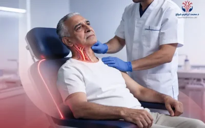 أعراض انسداد الشريان السباتي في الرقبة